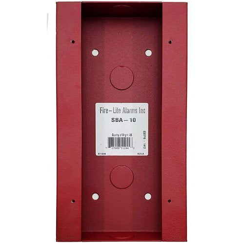 Fire-Lite SBA-10 SBA-10 Surface Back Box, BG-12LRA Release Station - view 2