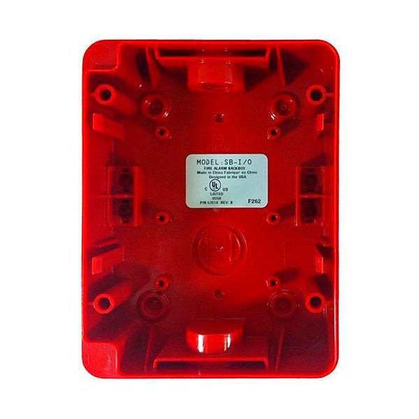 Fire-Lite SB-I/O SB-I/O Plastic Surface Back Box, Indoor/Outdoor - view 2
