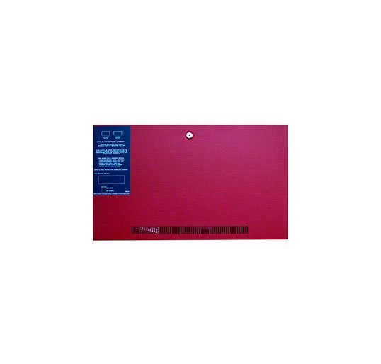 Fire-Lite BB-55F Red Battery Box, Holds 2 Batteries - view 2