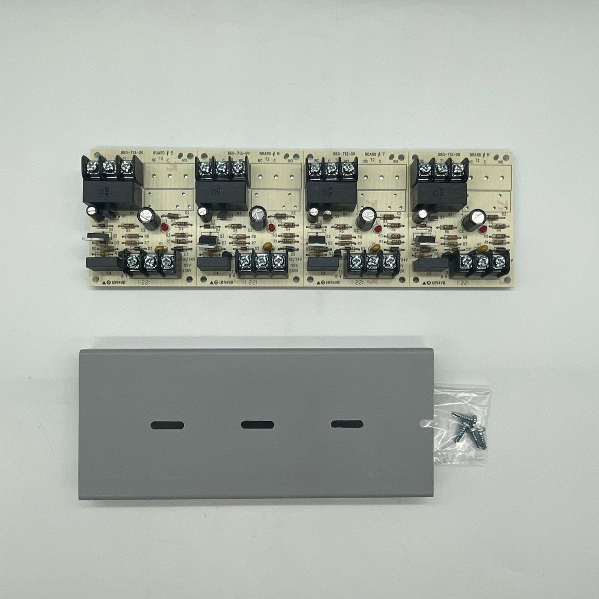 System Sensor R-14T R-14T Four-Gang Relay on Mounting Track - view 2