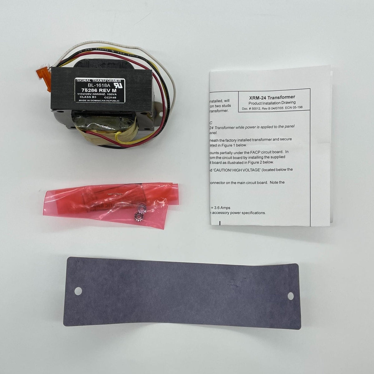 Fire-Lite XRM-24 transformer expanding NAC circuit power from 3 to 5 amps - view 2