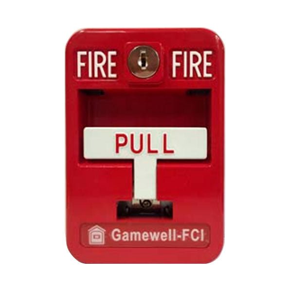 Gamewell-FCI GWMPS-1T conventional single-action metal manual pull station - view 2