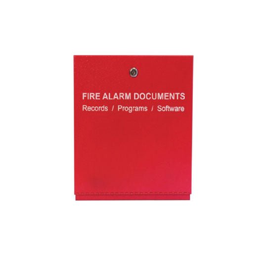 Gamewell-FCI GW-FAD fire alarm documents cabinet for records and software - view 2