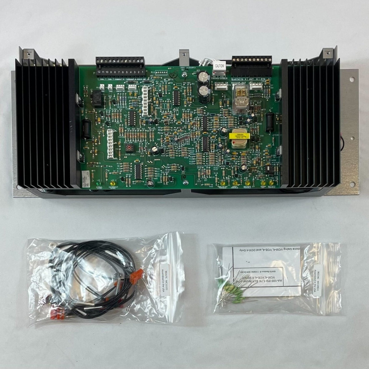 Honeywell AA-100 100 W RMS 70.7 Vrms analog audio amplifier, 120 VAC - view 2