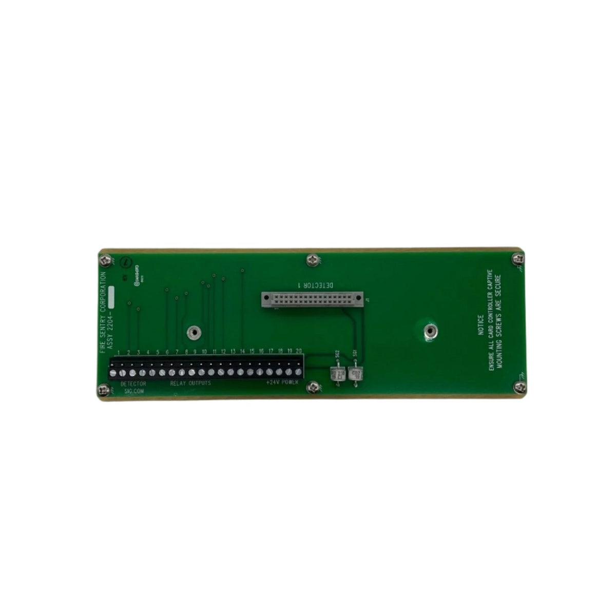 Honeywell BP-1 Backplane for Fire Sentry FS System 10 Card Controller - view 2