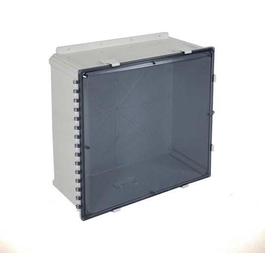 STI EP242410-T 24x24x10 in. polycarbonate enclosure with tinted door - view 2