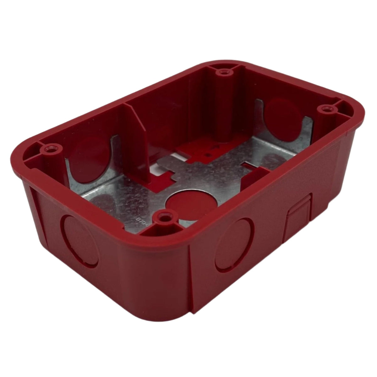System Sensor SBBGRL L-Series Red Compact Wall Surface Back Box - view 2