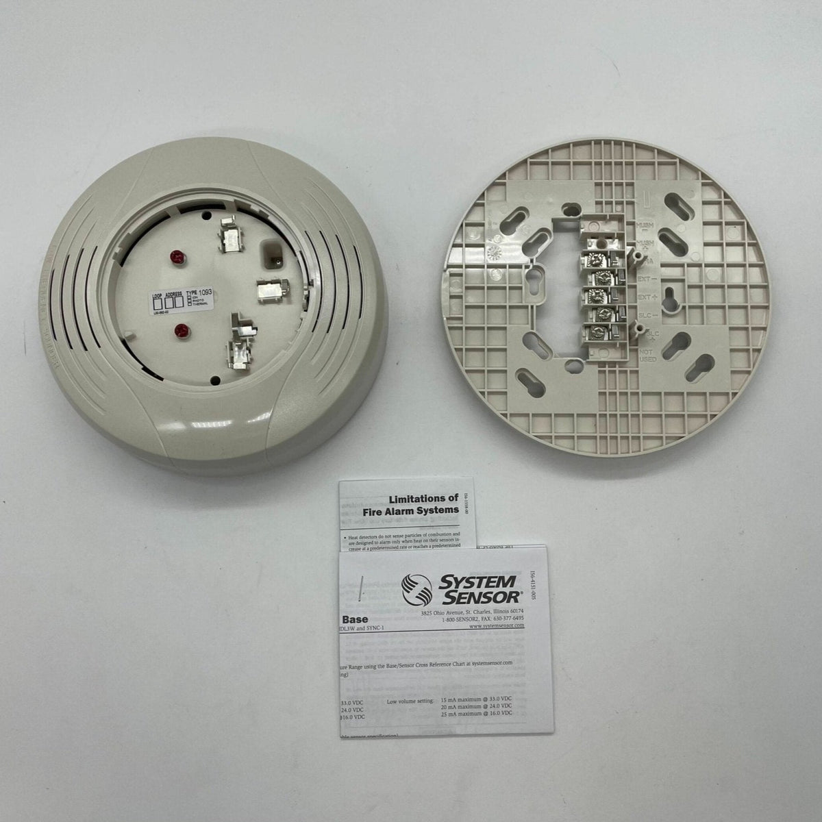 System Sensor B200S-LF-IV Low Frequency Sounder Base, Ivory - view 2