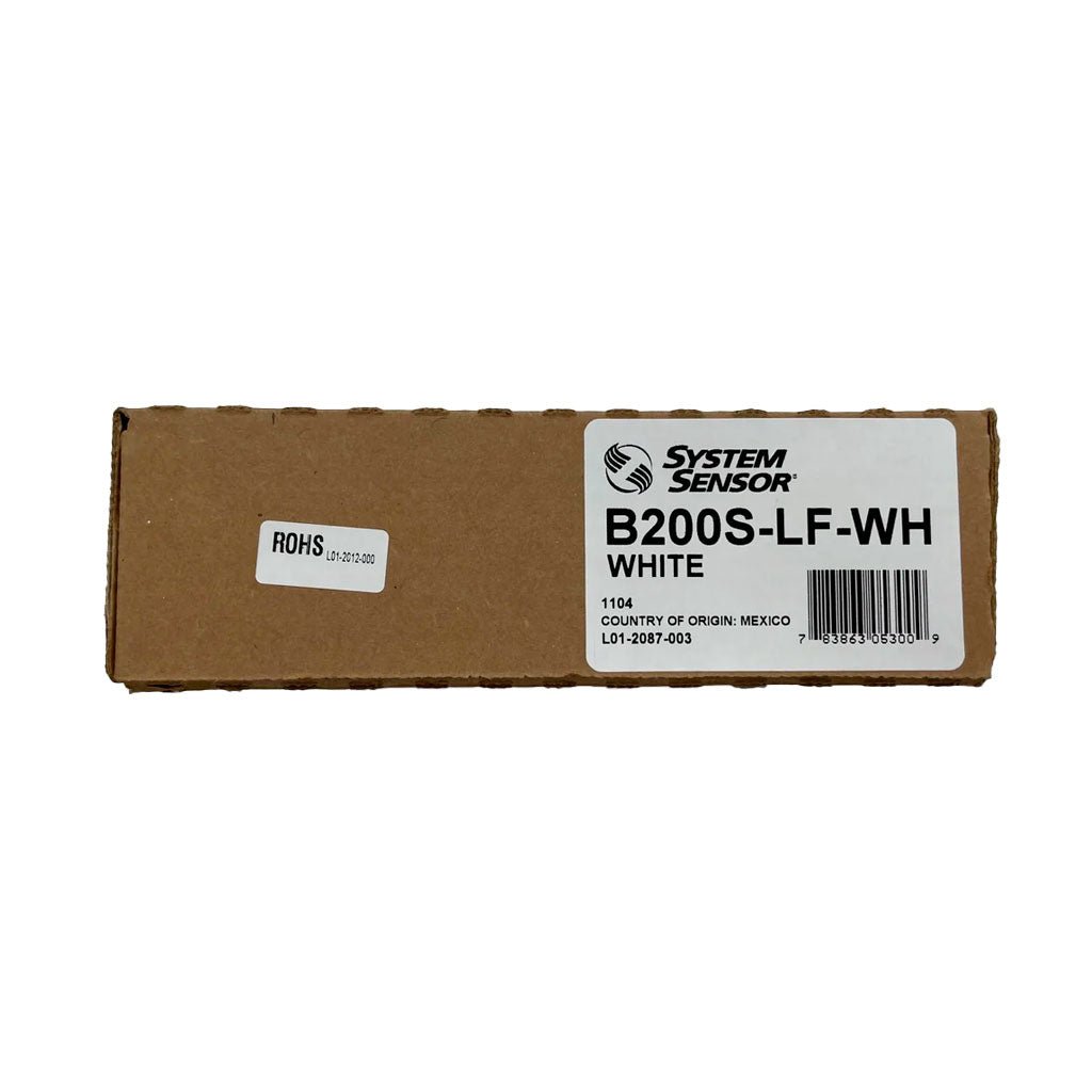 System Sensor B200S-LF-WH Low Frequency Sounder Base, White - view 2