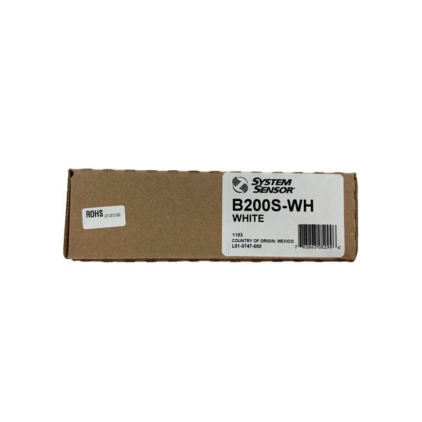 System Sensor B200S-WH Addressable Sounder Base, White - view 2