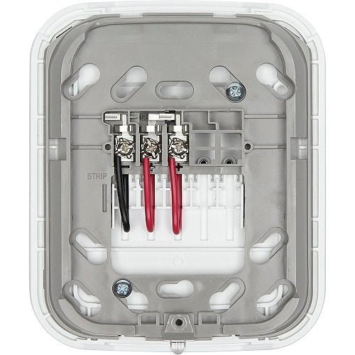 System Sensor WAV-WL white wall-mount SWIFT wireless AV base for L-Series appliances - view 2