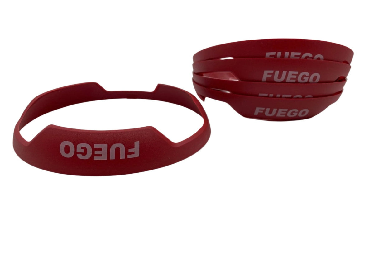 System Sensor BZRC-SP Red FUEGO Bezel Kit for L-Series Ceiling-Mount Appliances - view 2