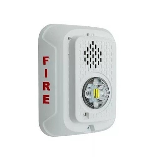 System Sensor P2WLED LED Horn Strobe, White Wall Mount, 2-Wire - view 2