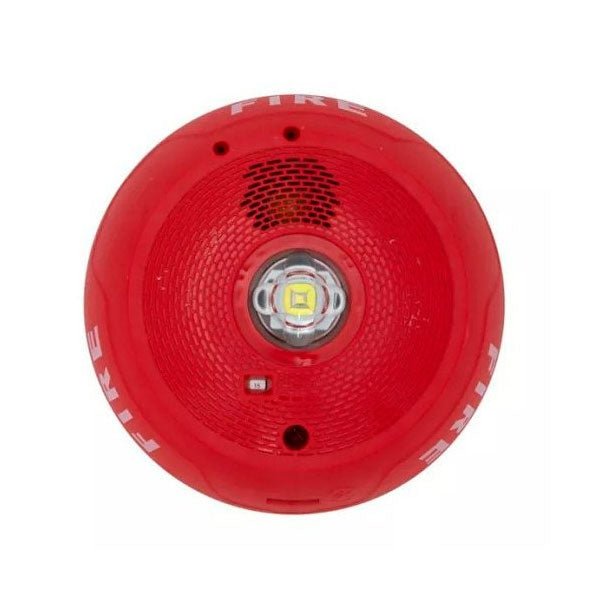 System Sensor PC2RLED LED Horn Strobe, Red Ceiling Mount, 2-Wire - view 2