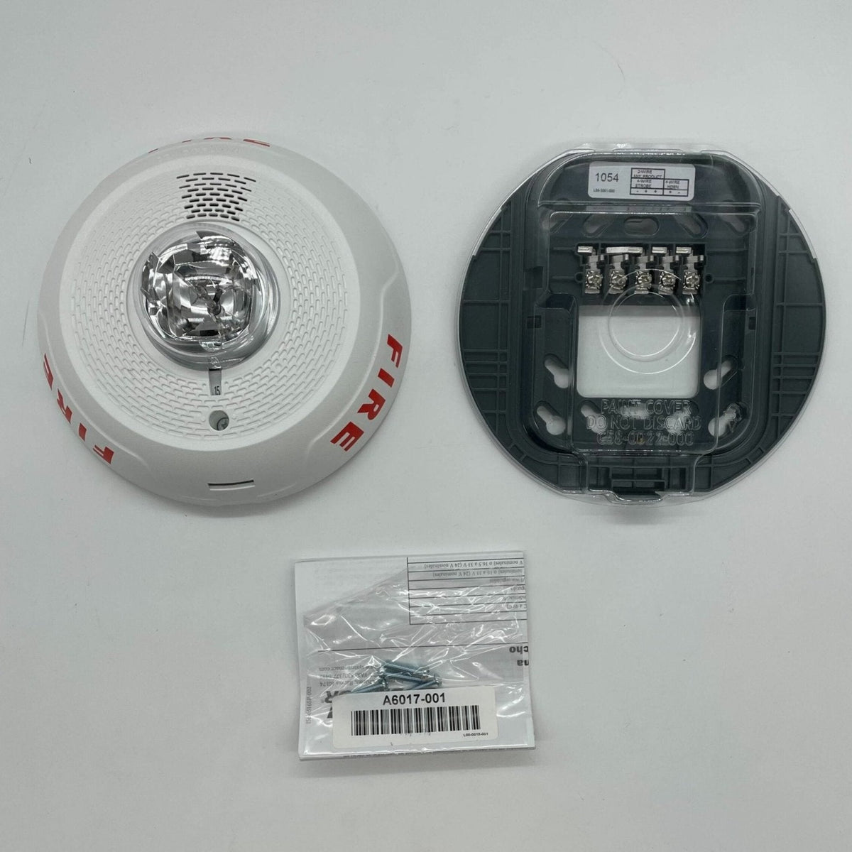 System Sensor PC4WL L-Series 4-Wire Horn Strobe, White Ceiling - view 2