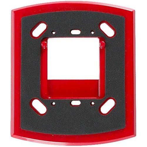 System Sensor WTP red NEMA 3R weatherproof flush-mount plate for outdoor horn strobes - view 2