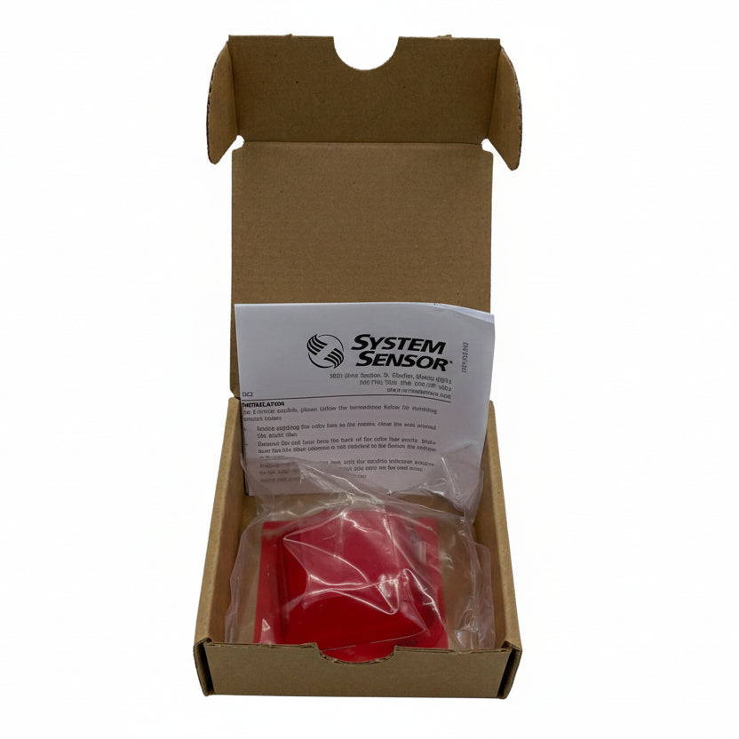 System Sensor LENS-R2 Red Strobe Color Lens, L-Series Wall - view 2