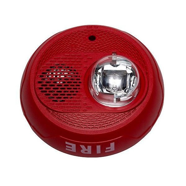 System Sensor PC2RL-LF L-Series Low Frequency Sounder Strobe, Red Ceiling - view 2