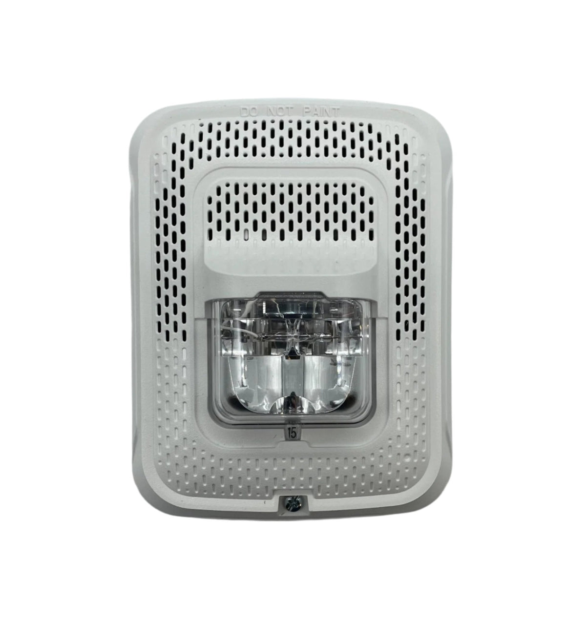System Sensor SPSWL-P L-Series indoor wall speaker strobe, white, plain housing, no FIRE lettering - view 2