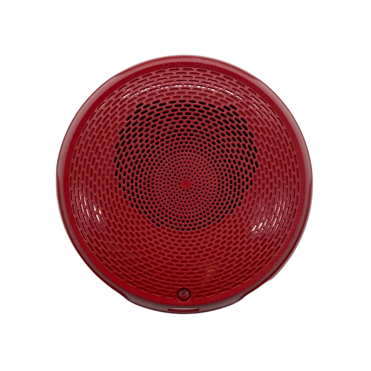 System Sensor SPCRL L-Series ceiling-mount evacuation speaker, red, no strobe - view 2