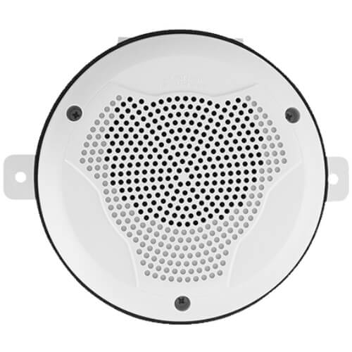 System Sensor SPCWK SpectrAlert Advance outdoor ceiling speaker, white, weatherproof back box - view 2