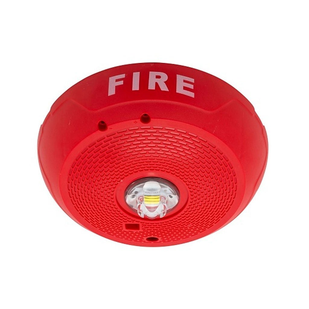 System Sensor SCRLED LED Ceiling Strobe, Red, 2-Wire - view 2