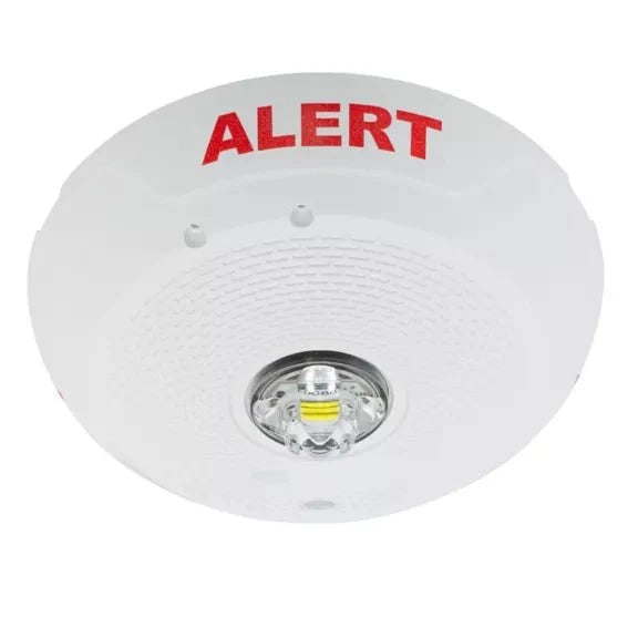 System Sensor SCWLED-CLR-ALERT L-Series LED Ceiling Strobe, White, Clear ALERT - view 2