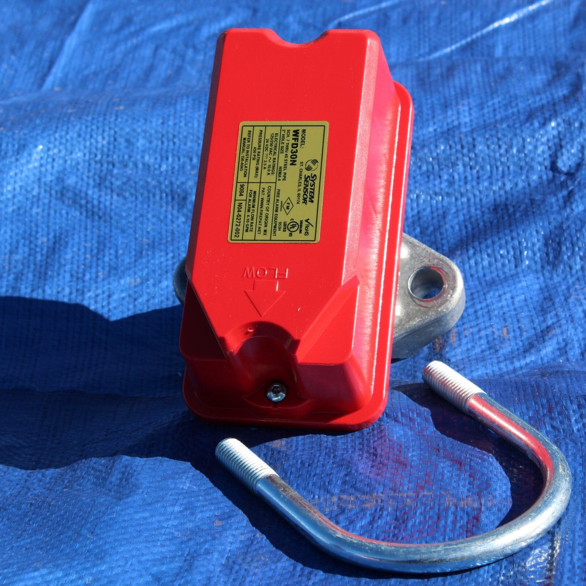 System Sensor WFD30N WFDN Series vane-type waterflow detector for 3 in. steel pipe
