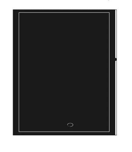 Gamewell-FCI E3BB-BC/INX Black C Size E3 Series Audio Transponder Enclosure
