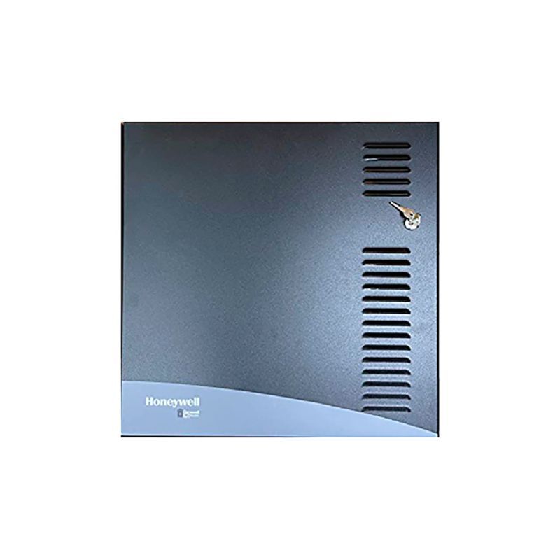 Gamewell-FCI 1100-0460 B-size INX transponder backbox with black louvered door