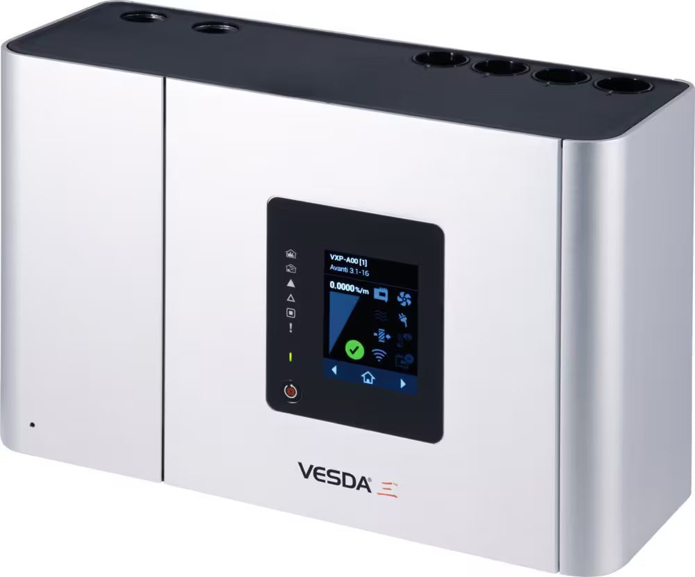 VESDA VEU-A10 VESDA-E VEU aspirating smoke detector with 3.5 in. colour display - view 2
